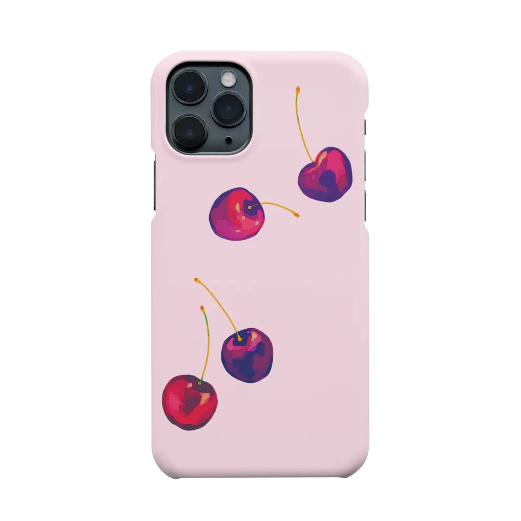 サクサクの餅のアメリカンチェリー Smartphone Case