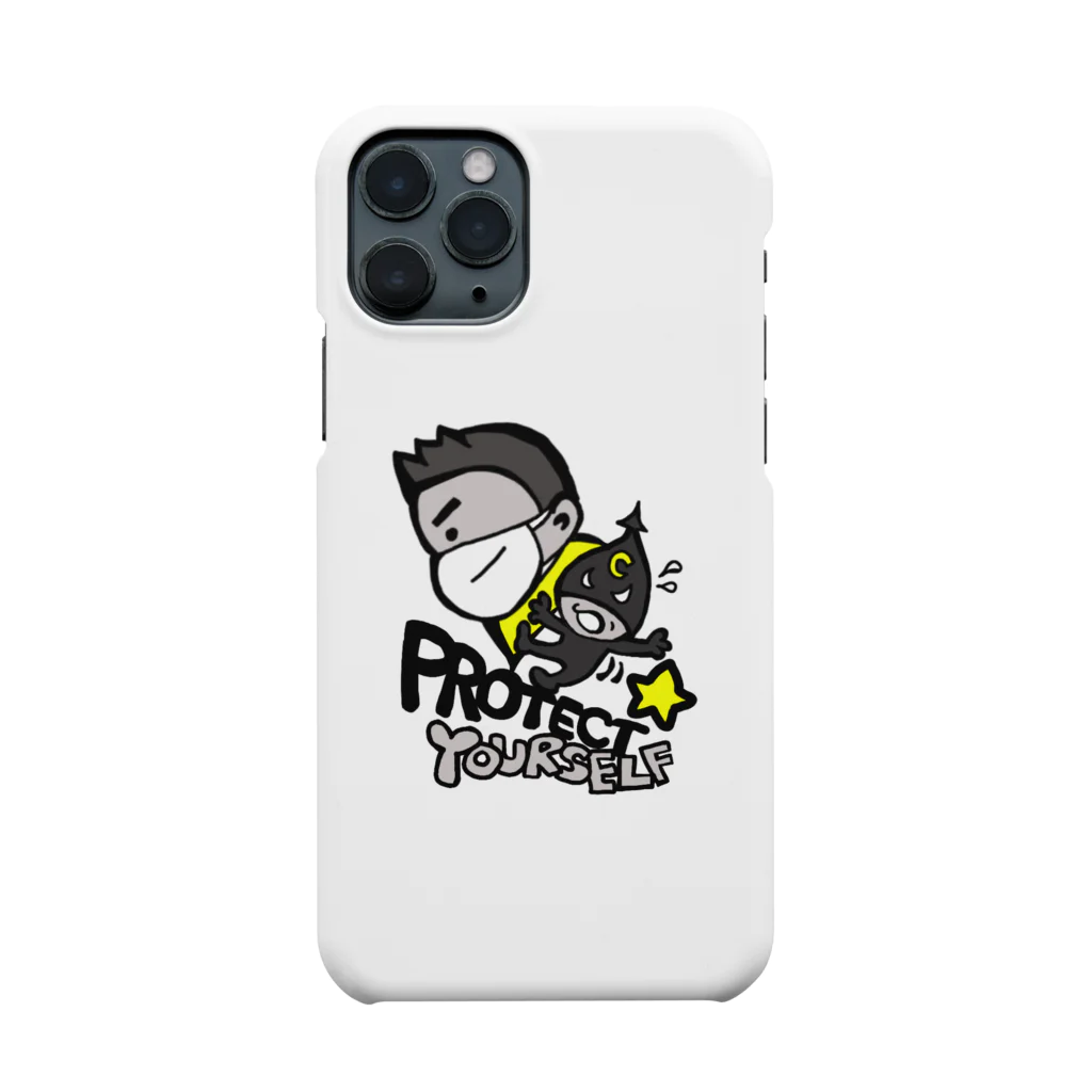 TOMMY★☆ZAWA　ILLUSTRATIONのProtect Yourself 改 Smartphone Case