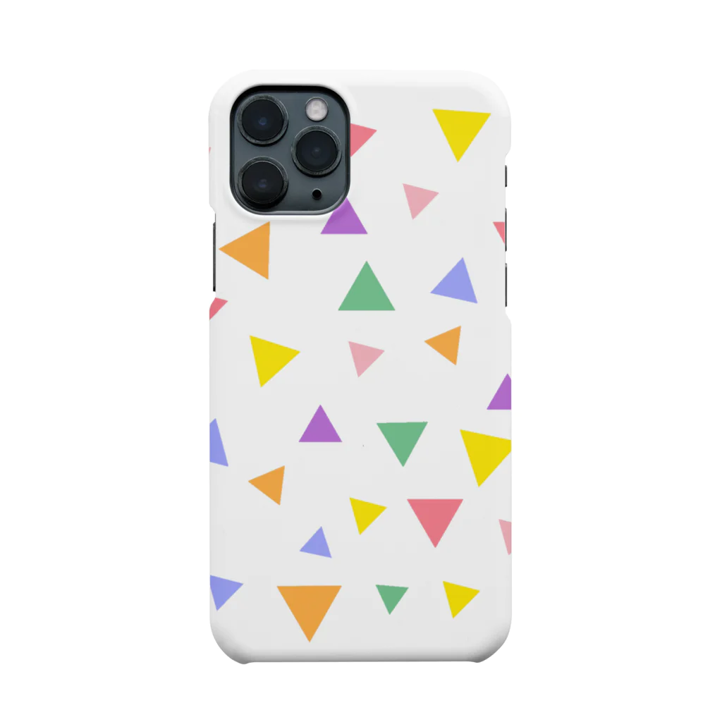 🍎デグーと服と雑貨屋さん🍏の△▷さんかくかわいい▽△三角グッズ Smartphone Case