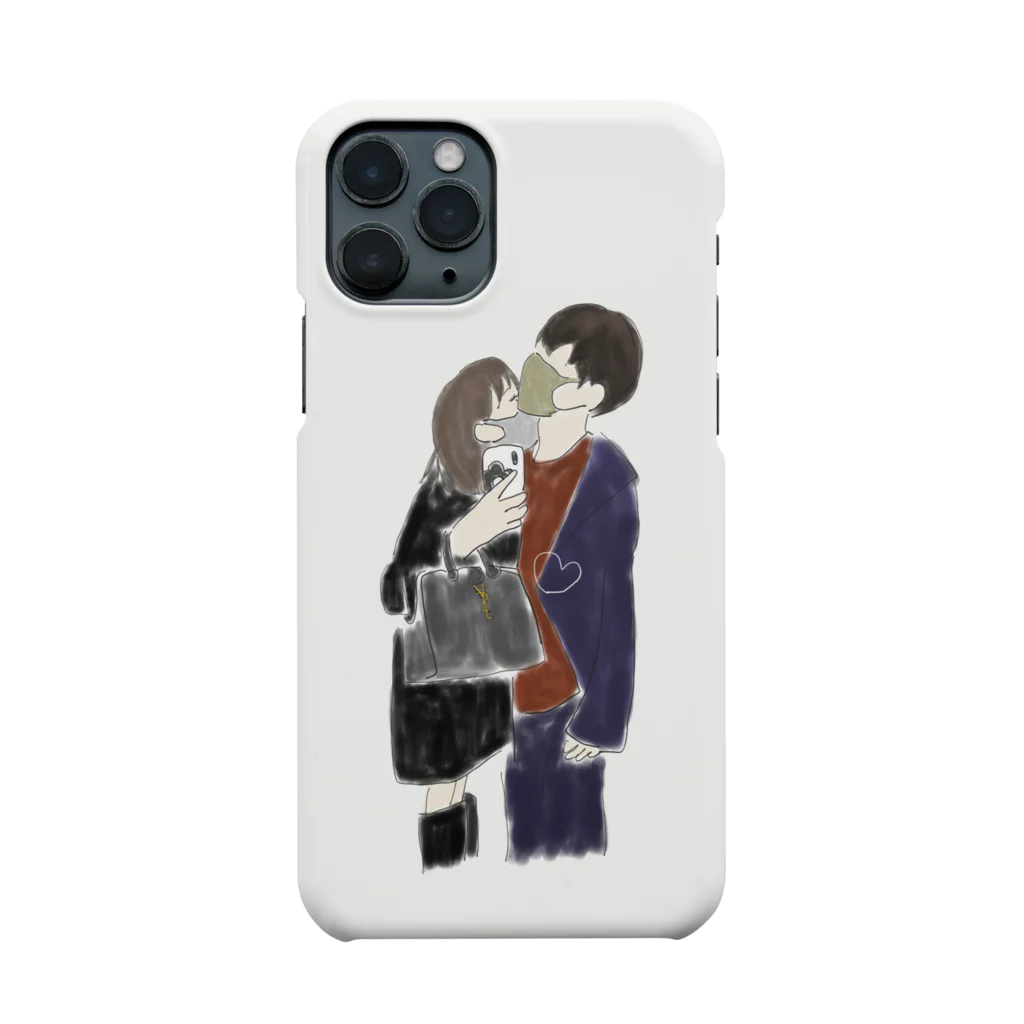 egmiki store🌿のあなたと私　(支え合い) Smartphone Case