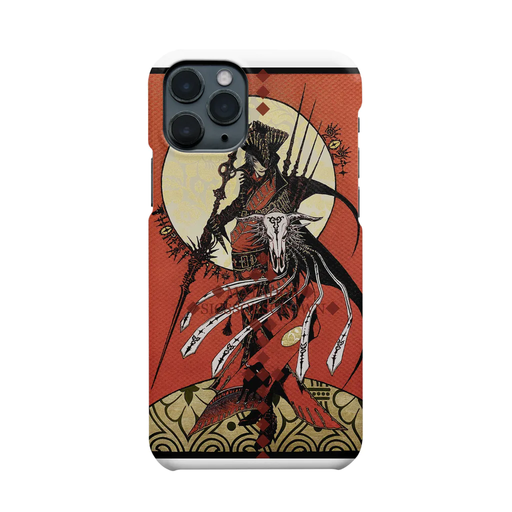 THORES柴本(トーレスしばもと) THORES Shibamotoの『MATADOR』SICSSORS CROWN干支画 Smartphone Case