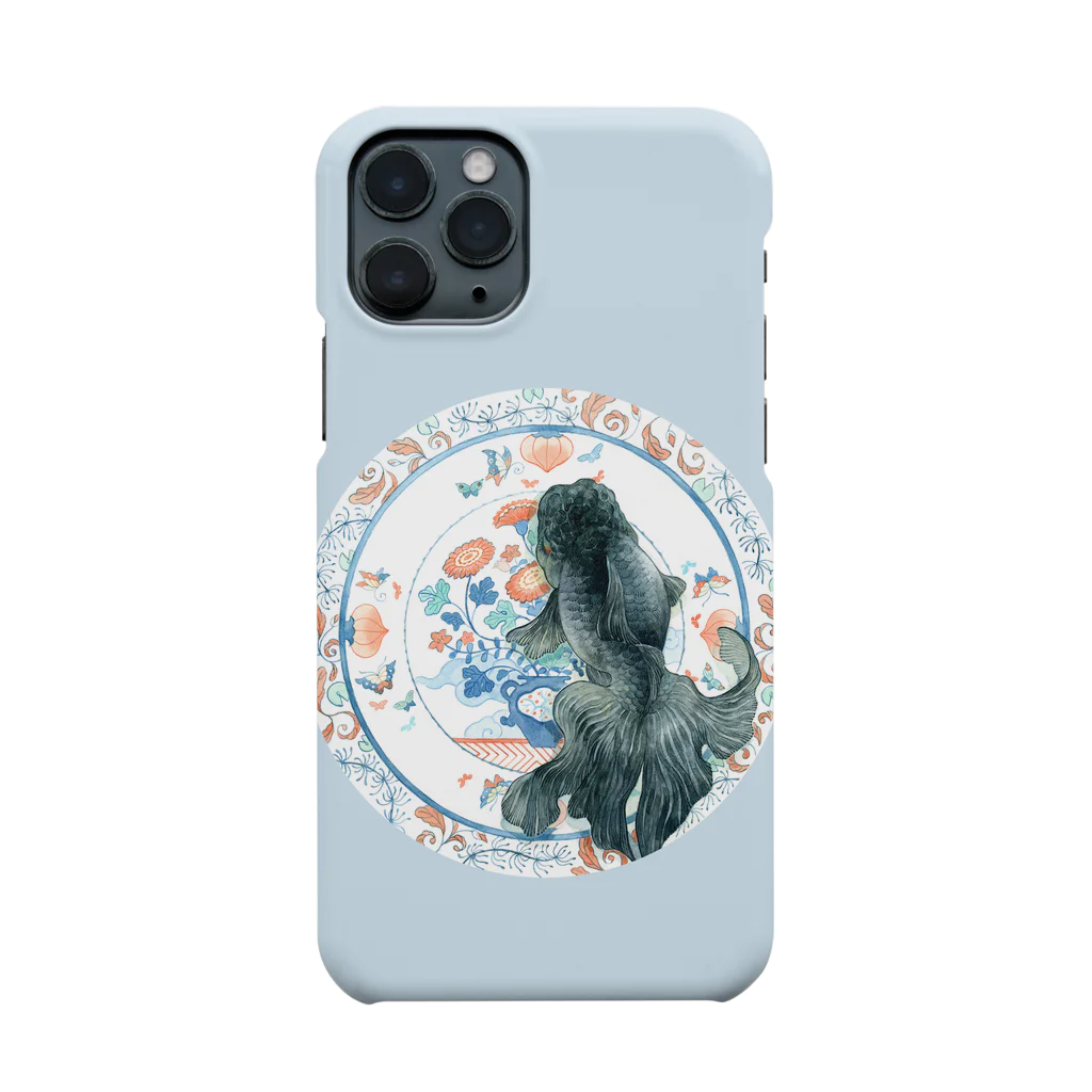  花金魚園の菊の器 Smartphone Case