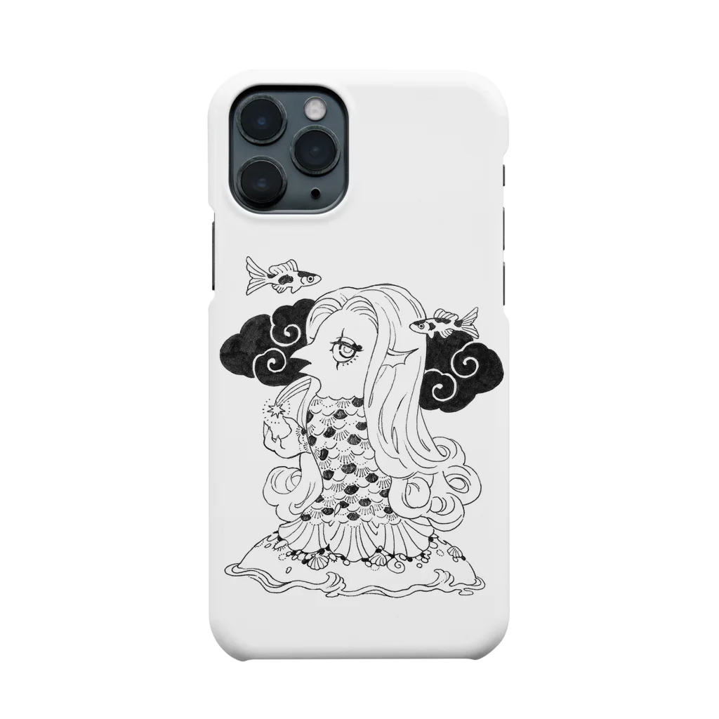  花金魚園のアマビエさま　プレーン Smartphone Case