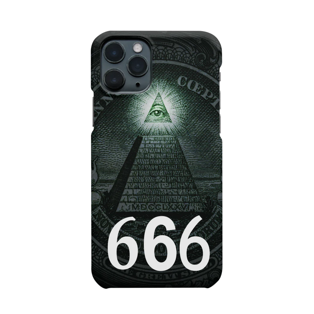 PARANORMAL33のEYE OF PROVIDENCE666 スマホケース