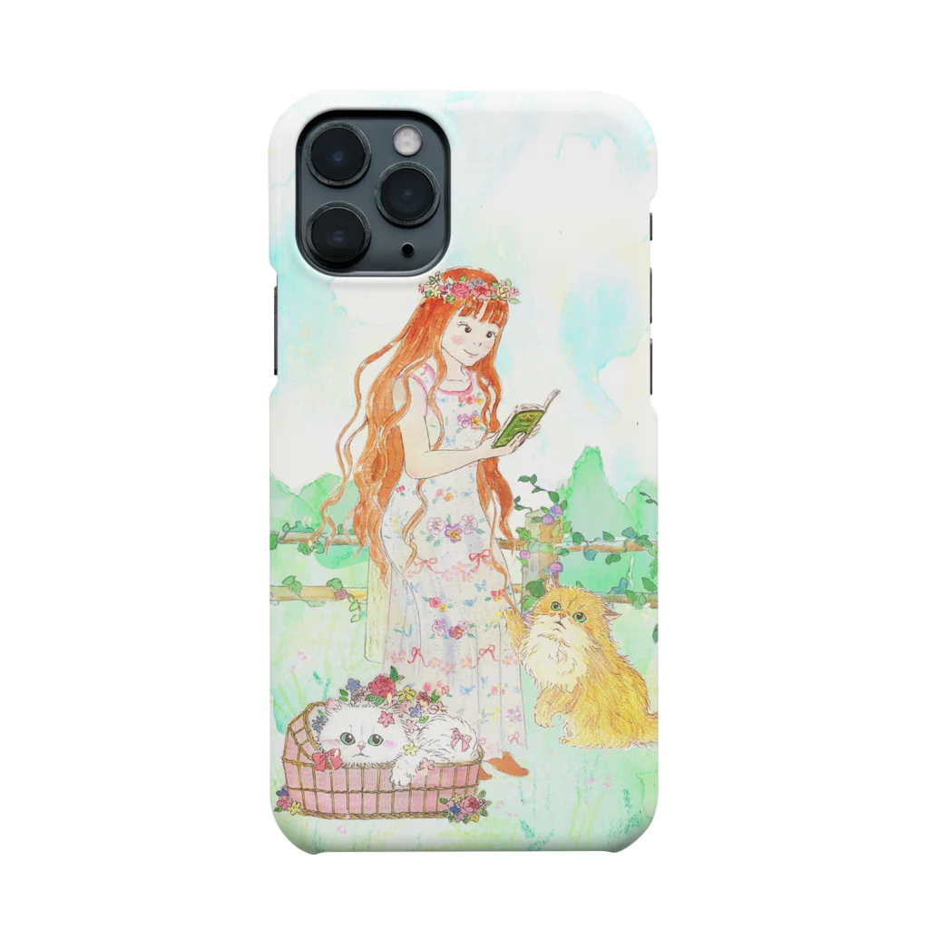  みけ　みわ子のcat holiday Smartphone Case