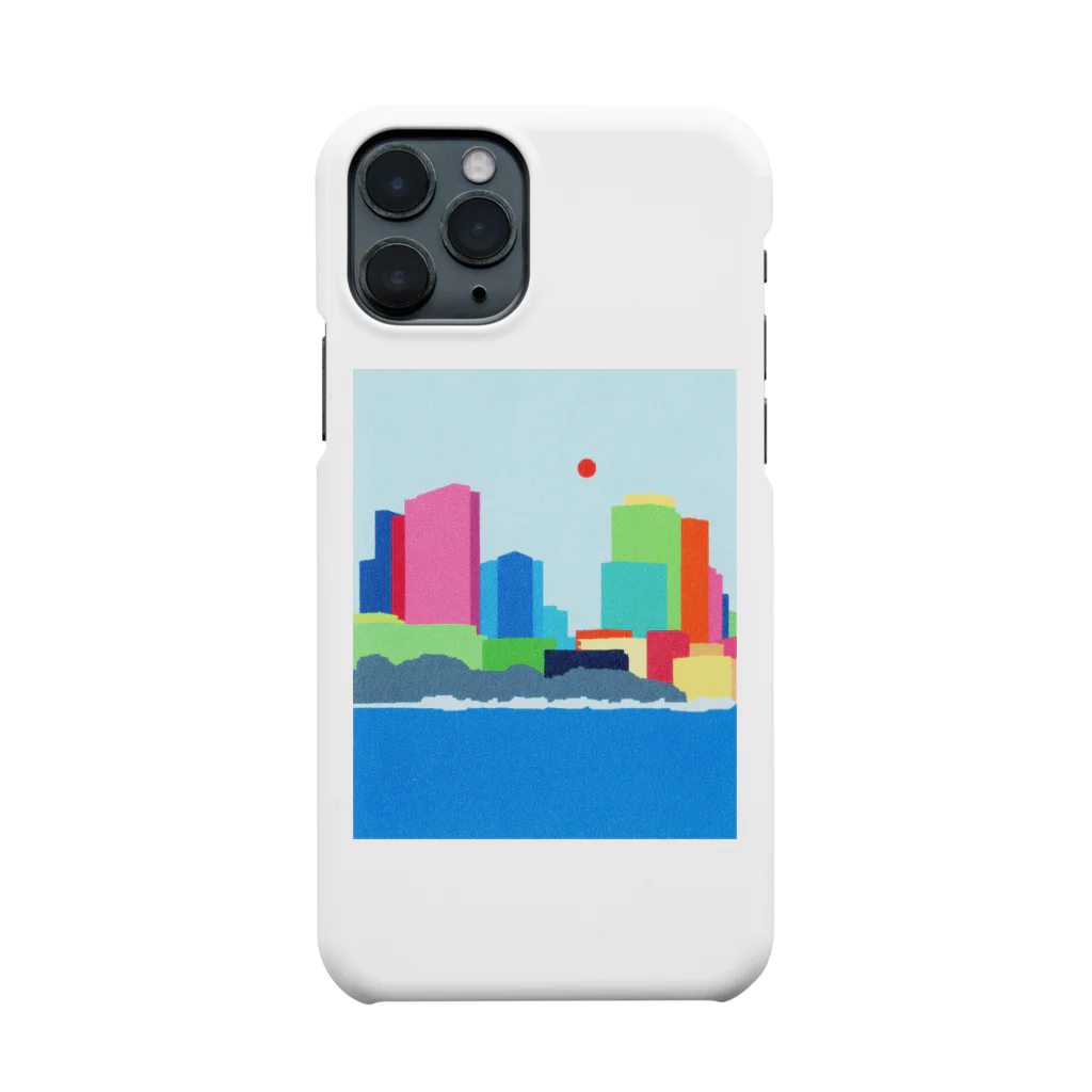 梅雨明けshopの港街の Smartphone Case