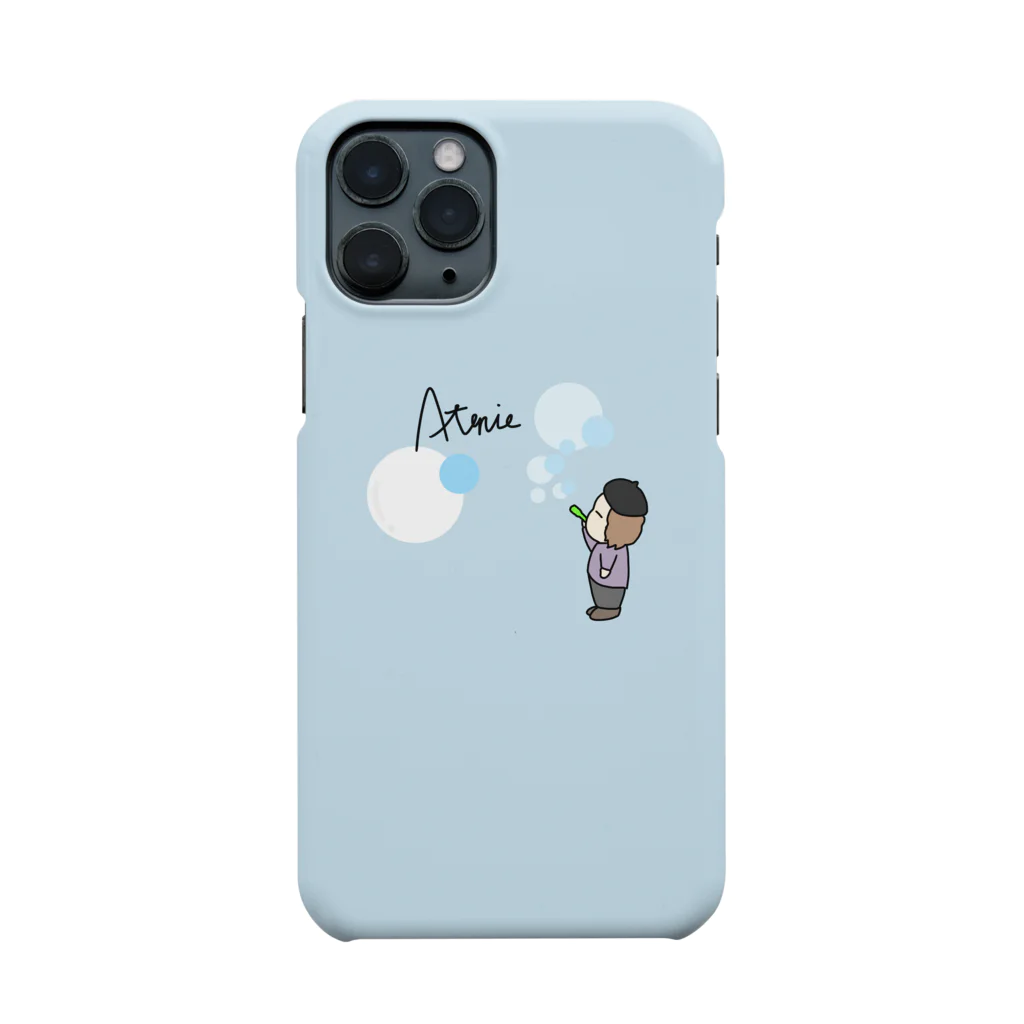 阿鳥誠のグッズ販売所のアトマコとシャボン玉 Smartphone Case