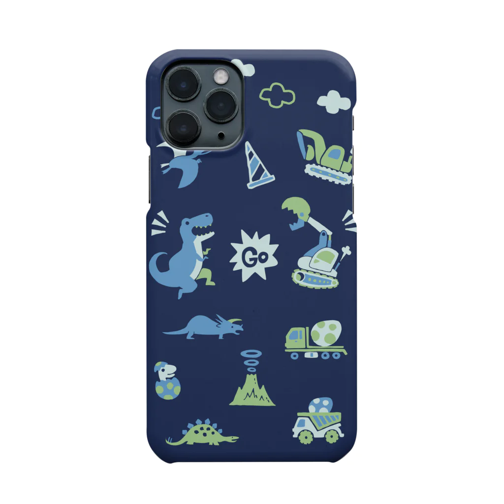 タバタ画房の恐竜VSはたらくクルマ Smartphone Case