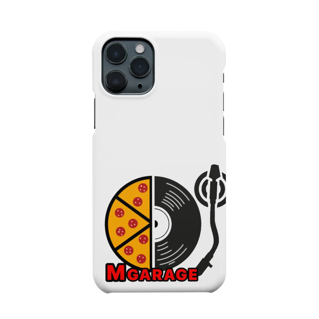 MGarag used clothing のMGarage used clothing ピザとレコード🍕 Smartphone Case