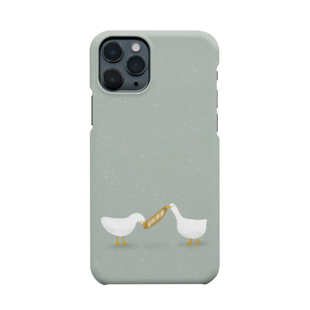 kuchi（口で描く絵）のフランスパン争奪戦 Smartphone Case