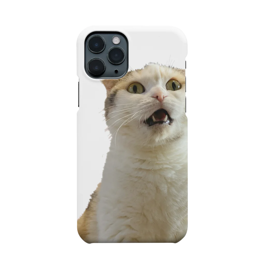 おはぎ堂の驚きを隠せない猫 Smartphone Case