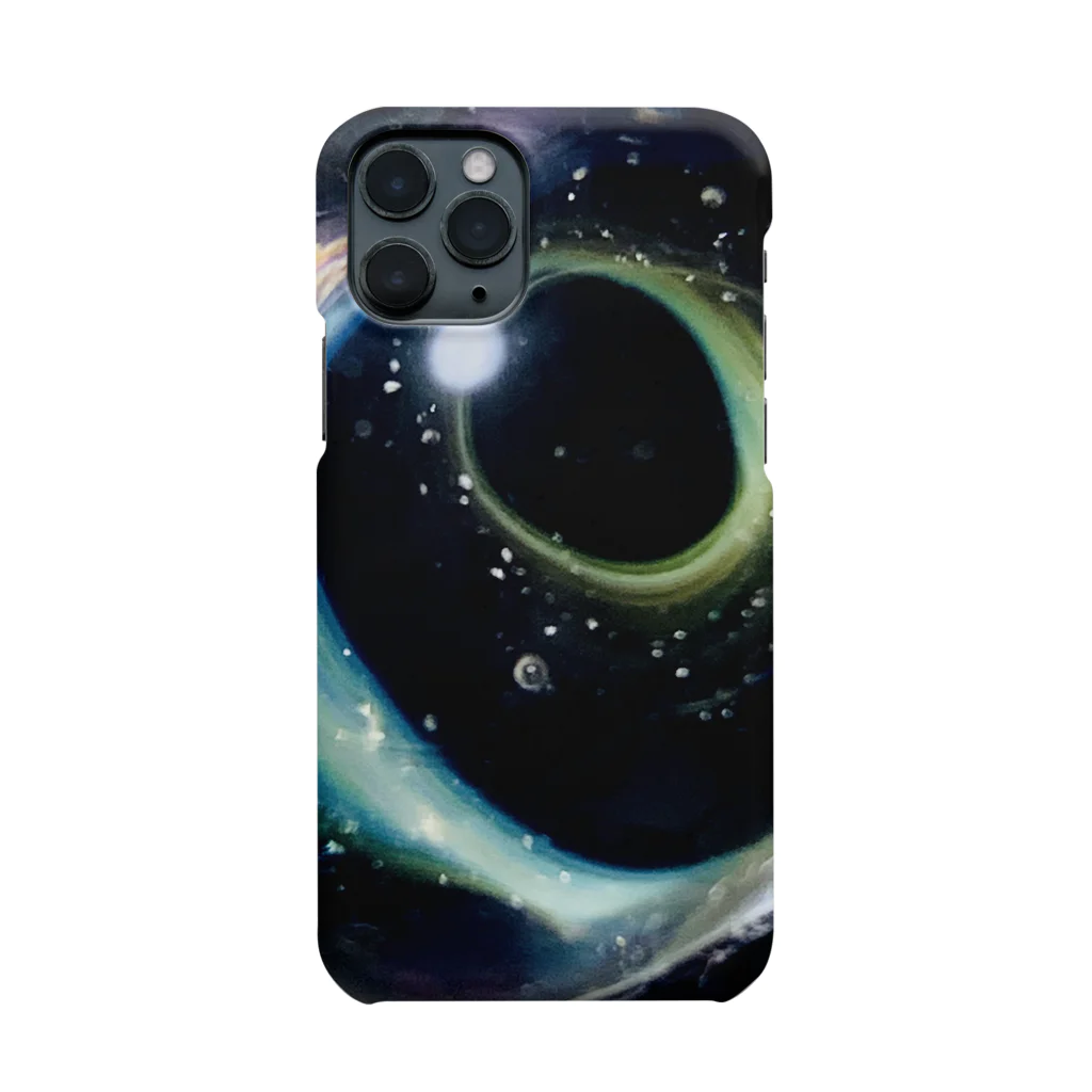 かけす堂　楽描き部門のBlack Hole Smartphone Case