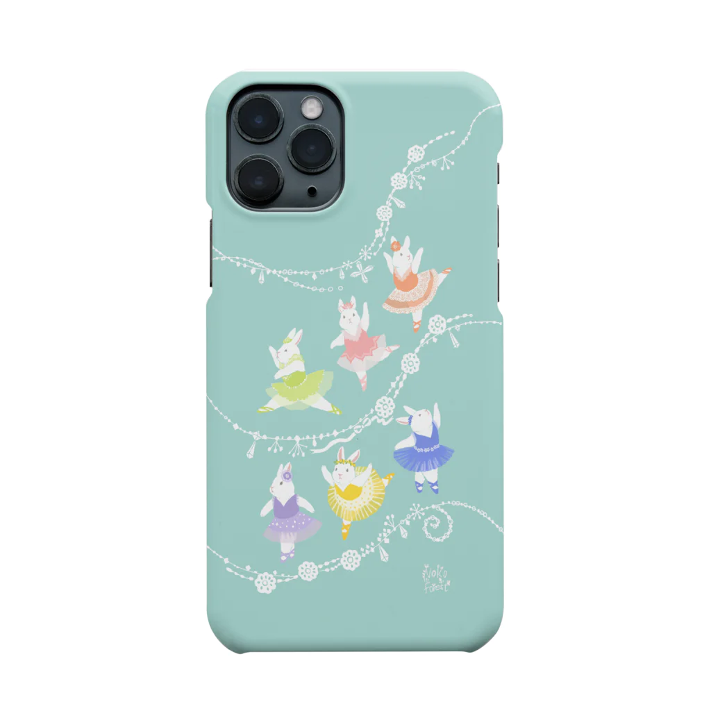 Noko Forest（ノコフォレスト）のうさぎのワルツ Smartphone Case