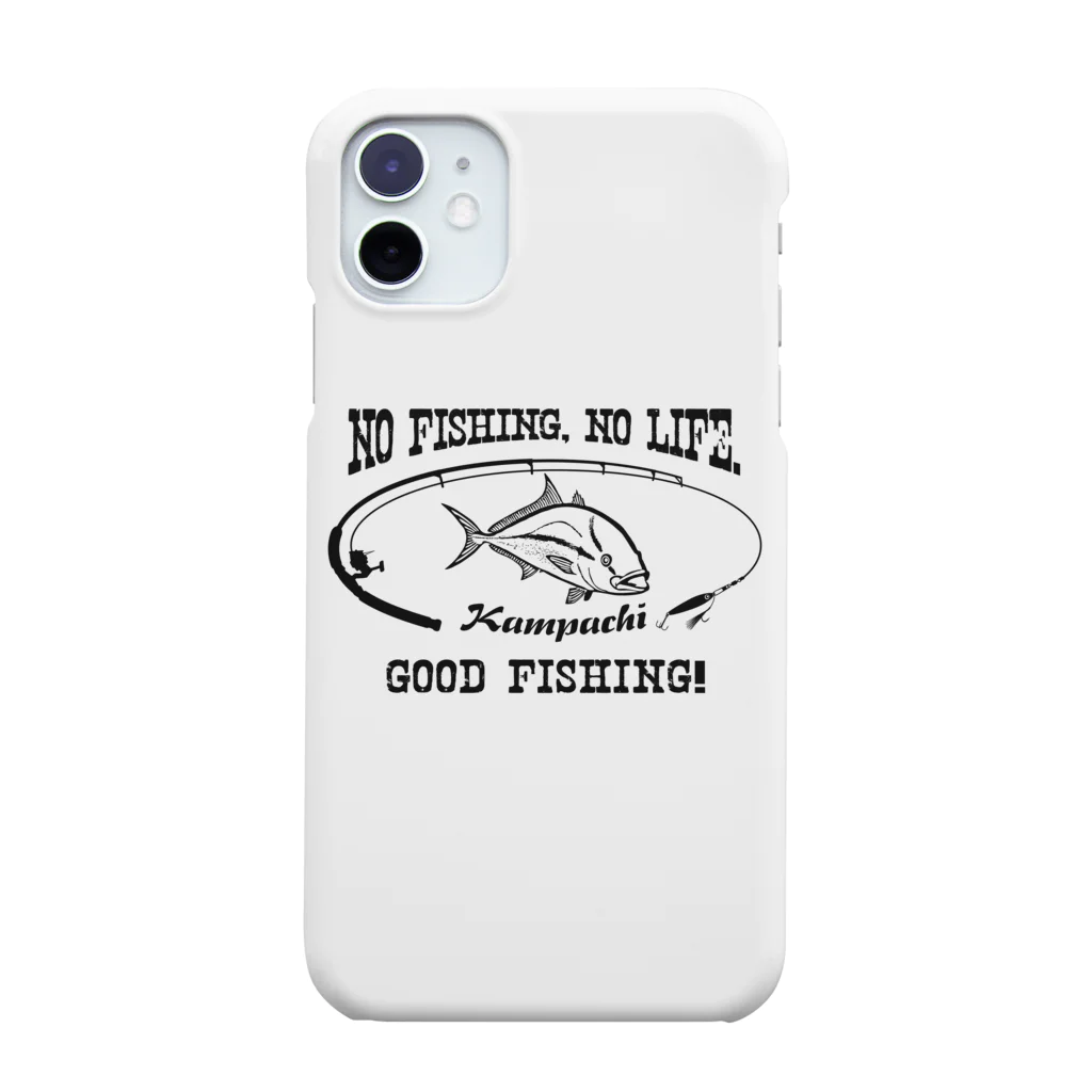 猫と釣り人のカンパチ_8K Smartphone Case