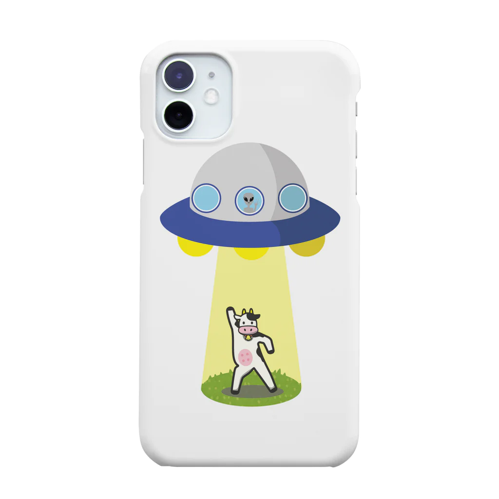 nikokita7のおっちょこちょいな牛ちゃん Smartphone Case