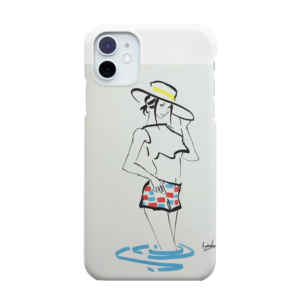 kyan-dog shopの水ちゃぱガール Smartphone Case