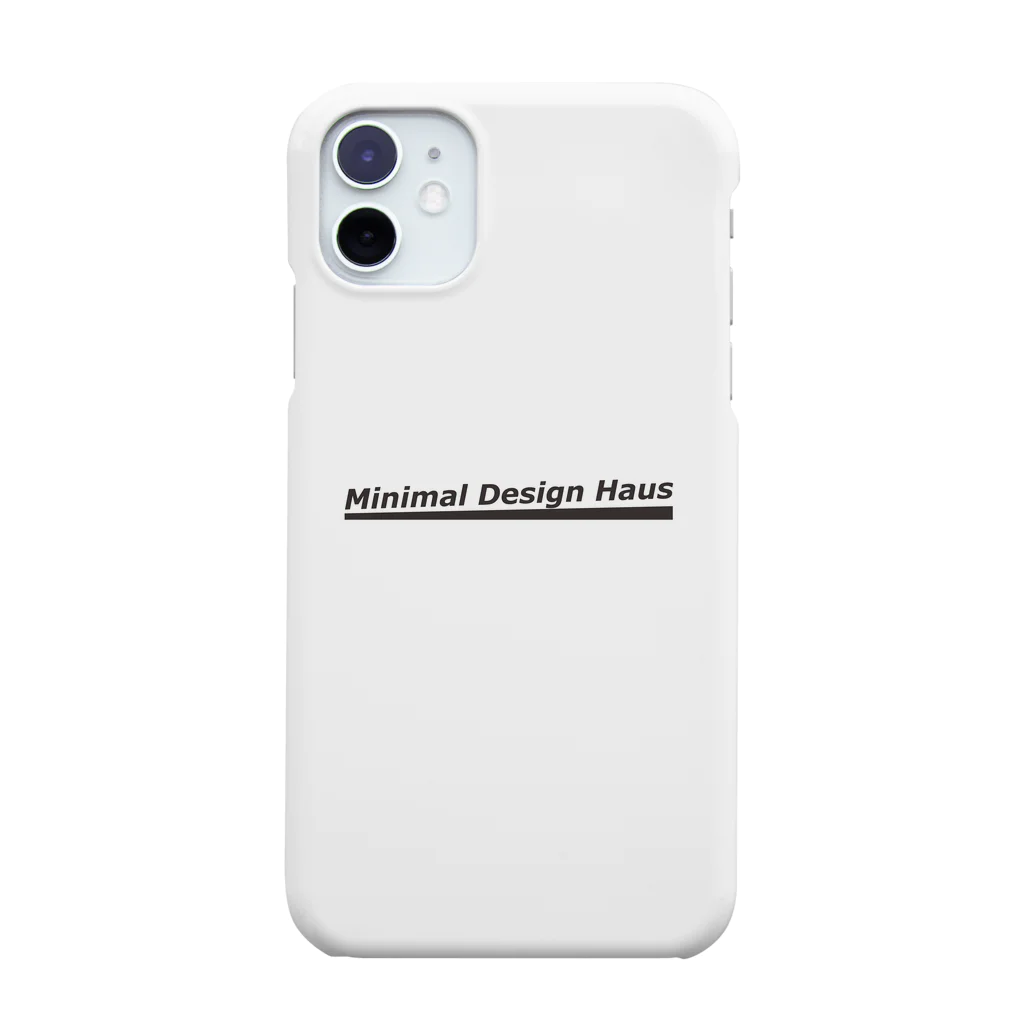 Minimal Design HausのMinimal Design Hausロゴ スマホケース