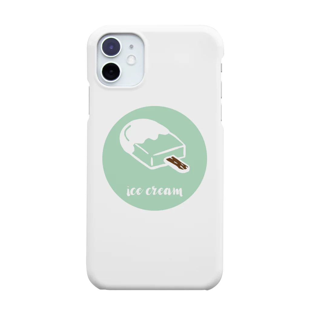 スーパーマーケット🛒のice cream 🍨 スマホケース