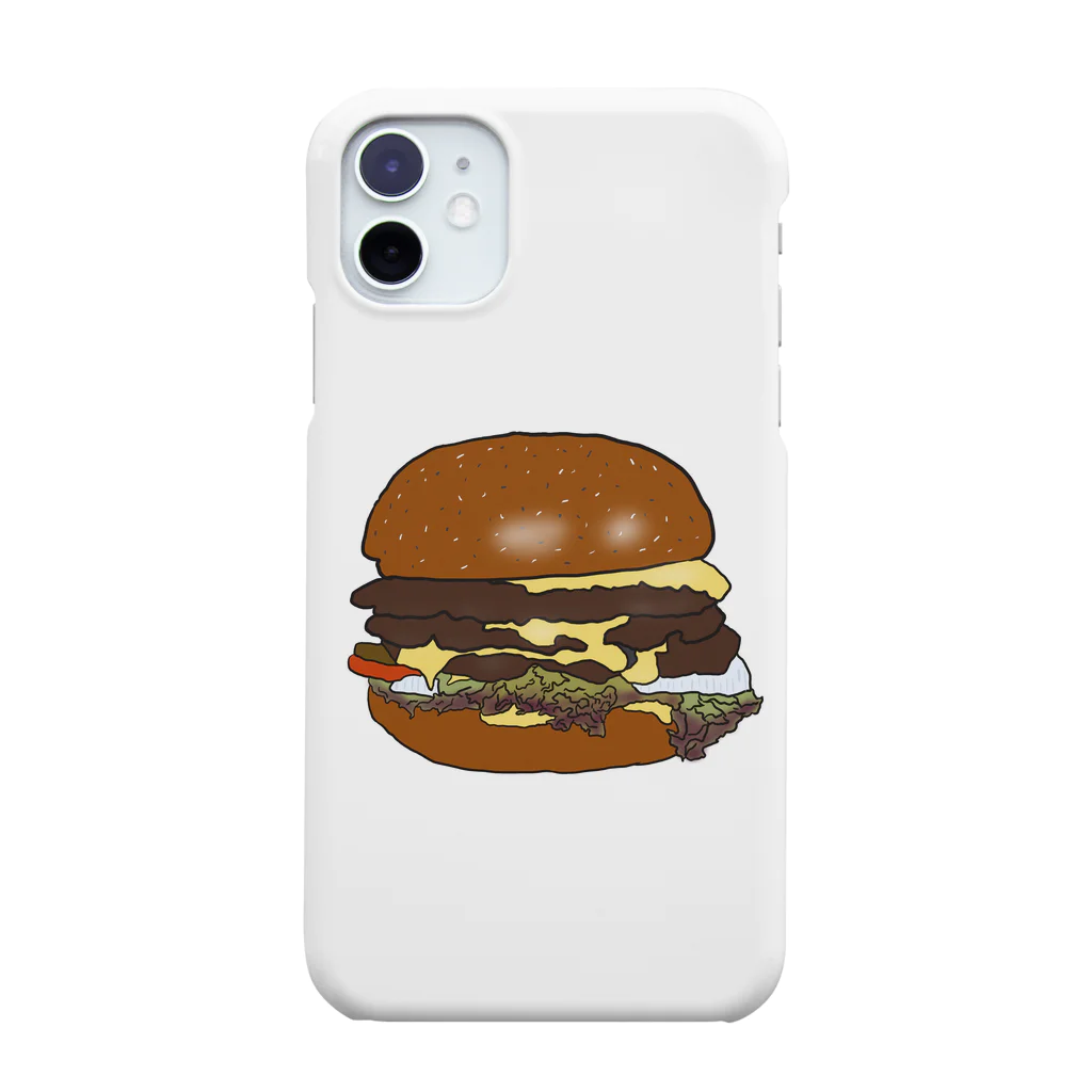 Okome6goのhamburger スマホケース