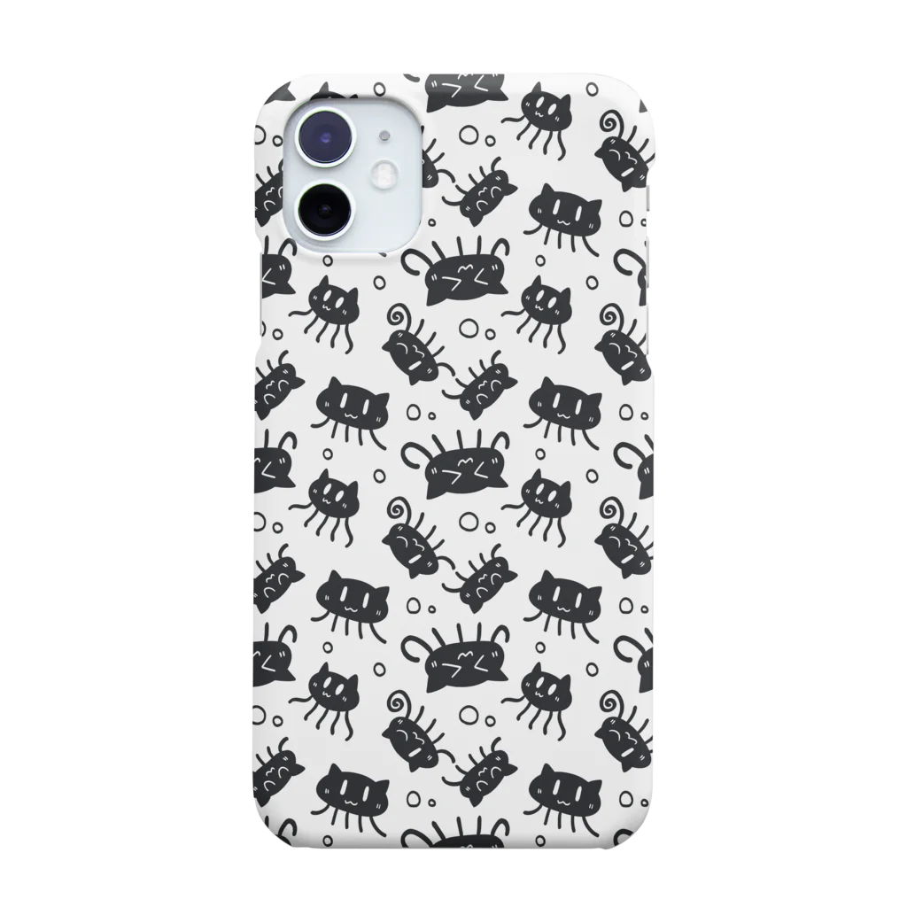 あきいろのねこくらげ（表情5種） Smartphone Case