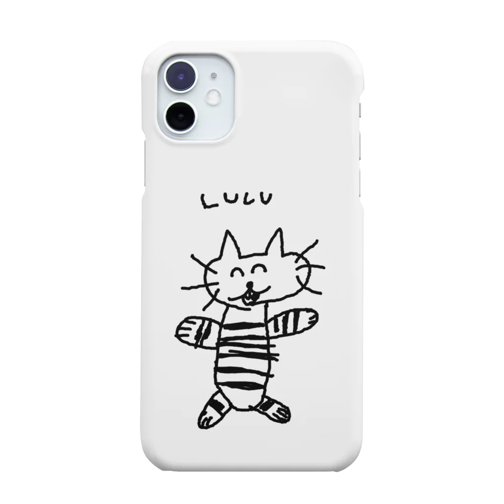 LuluのLULUねこ(透過Ｖｅｒ．) スマホケース