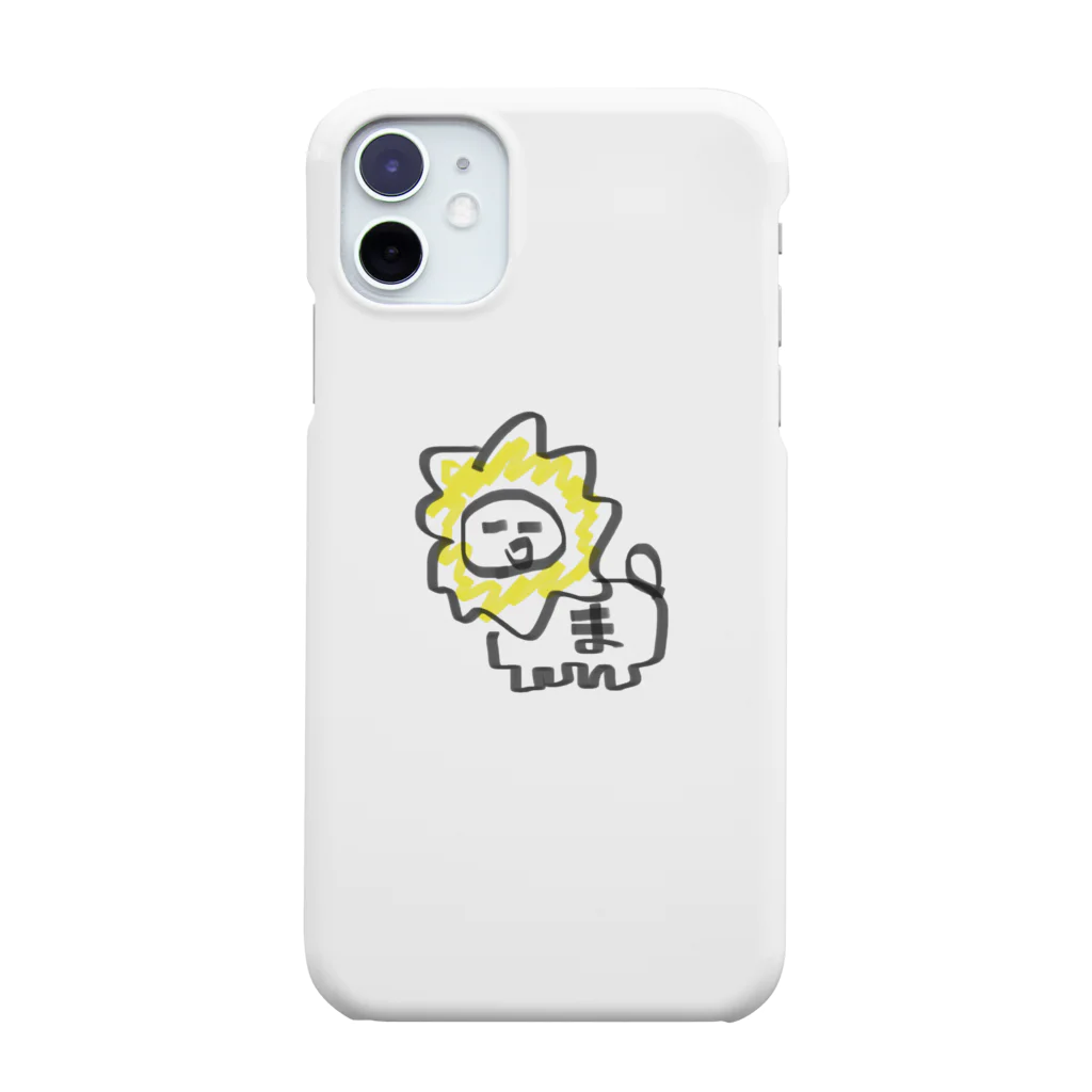 けそけそのライオンくん　まver Smartphone Case