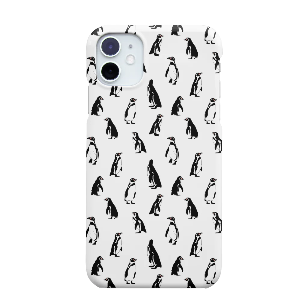 猫と釣り人のPENGUIN_1_1C スマホケース