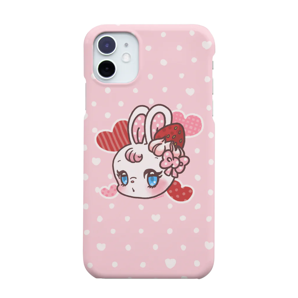 アジサイの織のおすましBunny ドット Smartphone Case