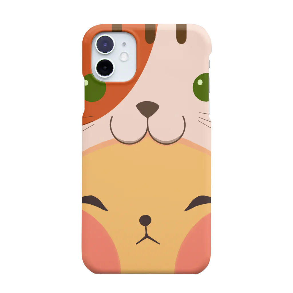 そけらSHOPのねこっかぶりスマホケース Smartphone Case