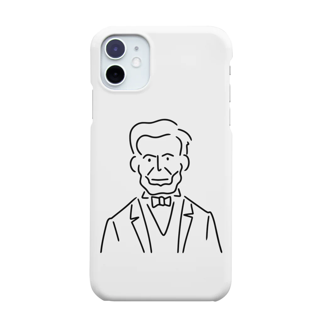 Aliviostaのリンカーン イラスト Smartphone Case