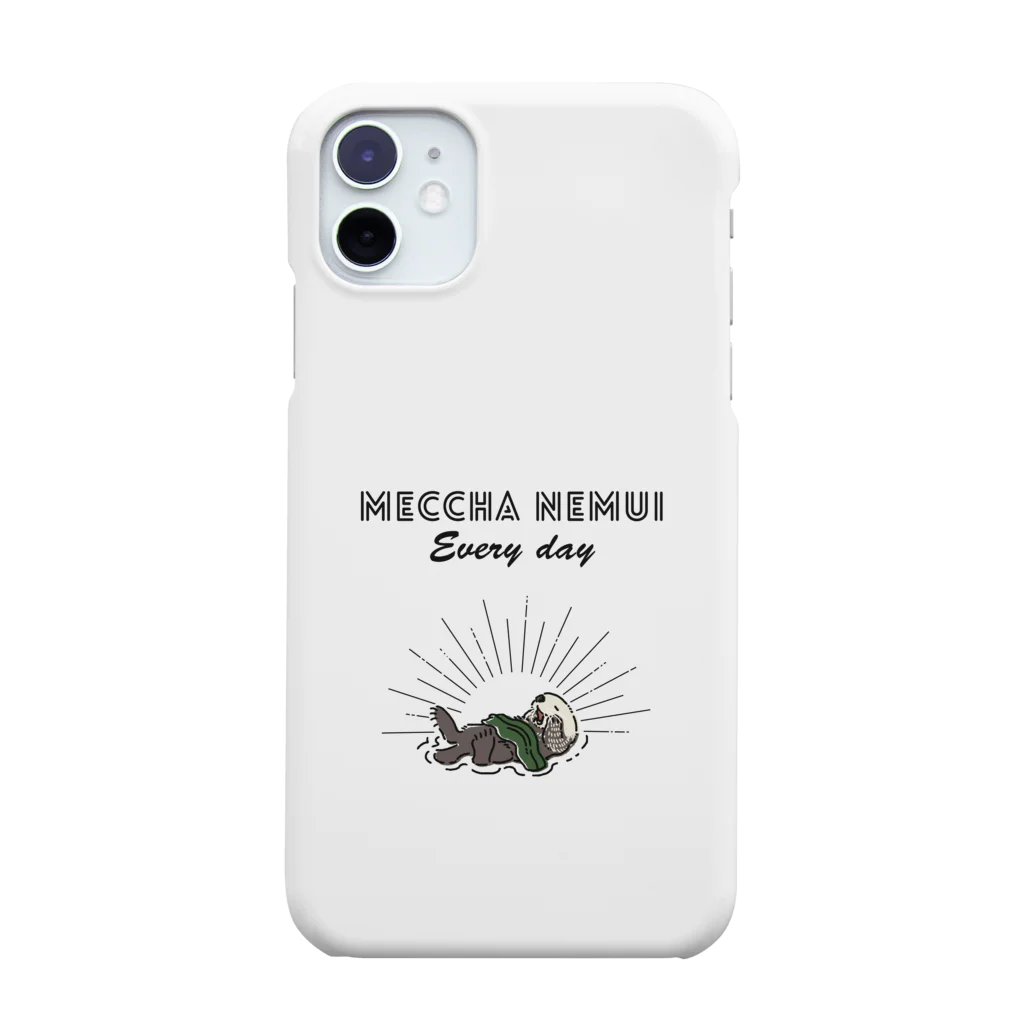 屋台 urukaのMECCHA NEMUI らっこ Smartphone Case