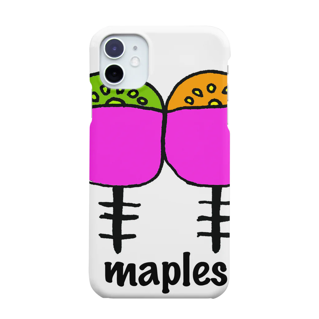 maplesのテキテキ スマホケース