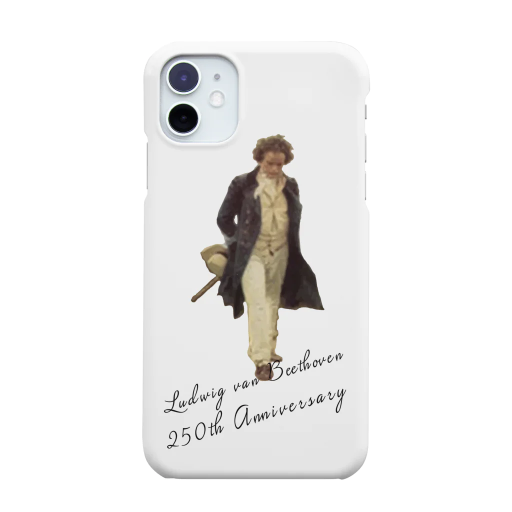 松や SUZURI店のベートーベン生誕250周年記念 Smartphone Case