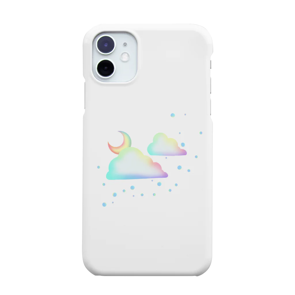 samereniの月と雲ふわふわ Smartphone Case