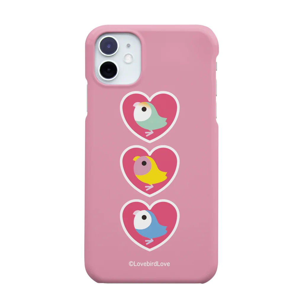 コザクラインコSHOP (kotorigoto/Lovebirdlove)のコザクラインコ Smartphone Case