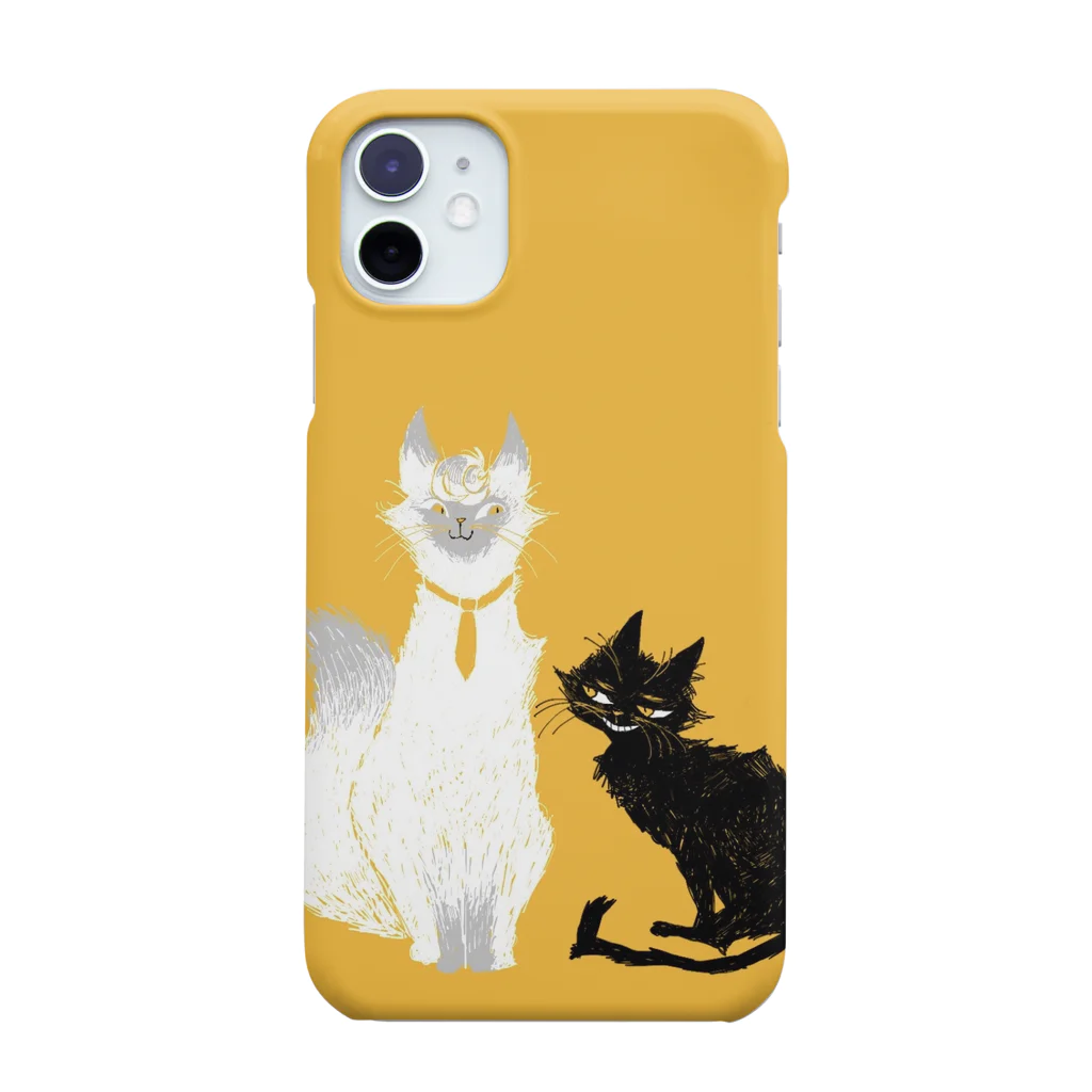 ぬこもとのネクタイ猫と目つきの悪い猫 Smartphone Case