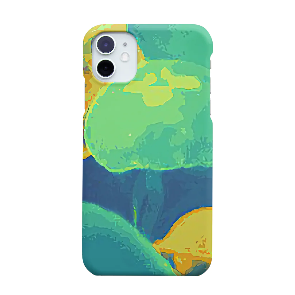 madeathの海月(GREEN) Smartphone Case