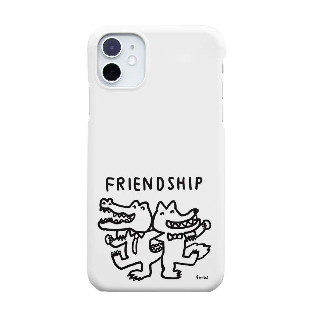 天明幸子　SUZURI  オフィシャルショップのfriendship Smartphone Case