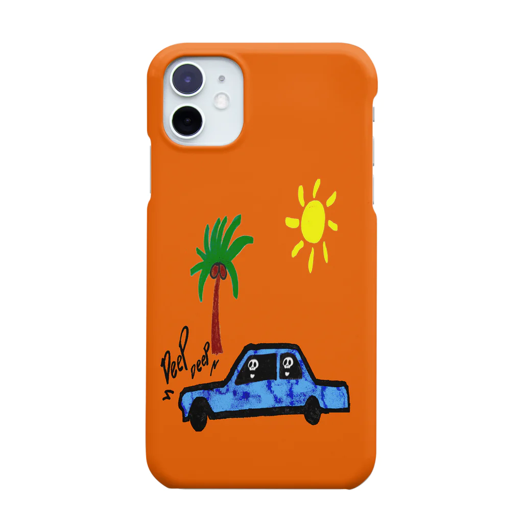 IURAのIPHONE COVER 11. HONE HONE DRIVE / ORANGE スマホケース