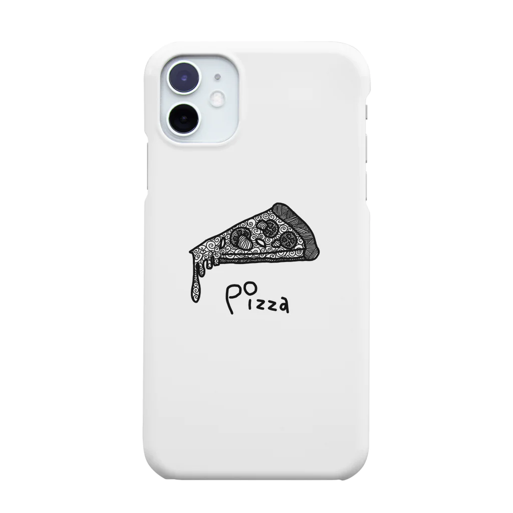 Fried Shrimp@ハンドメイドのピザ　〜食べ物シリーズ〜 Smartphone Case