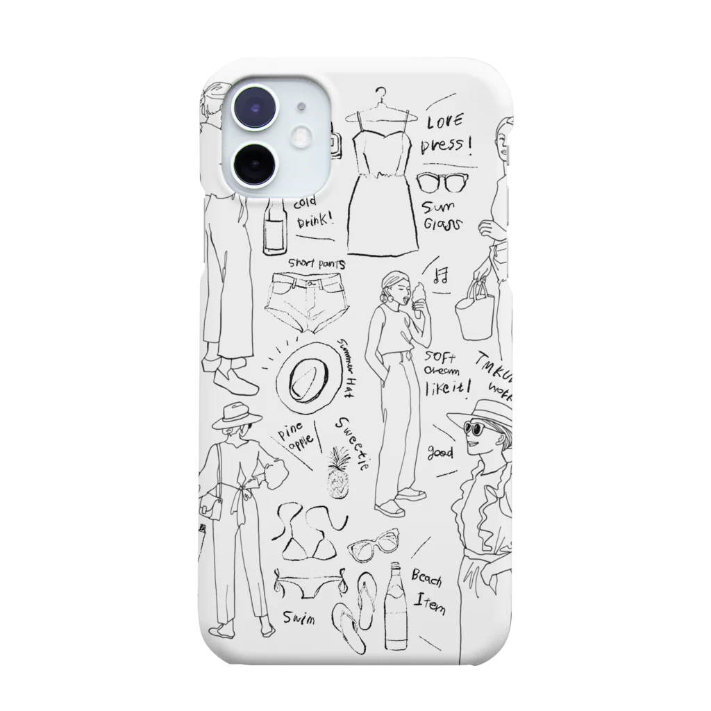 TMKUMINGのcollage Smartphone Case