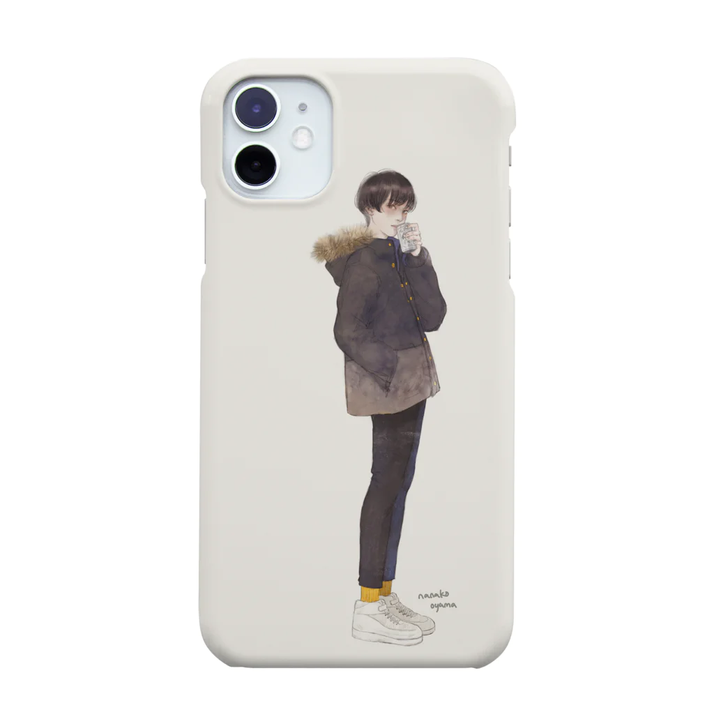 大山菜々子の飲酒くん　iPhone 11 Smartphone Case