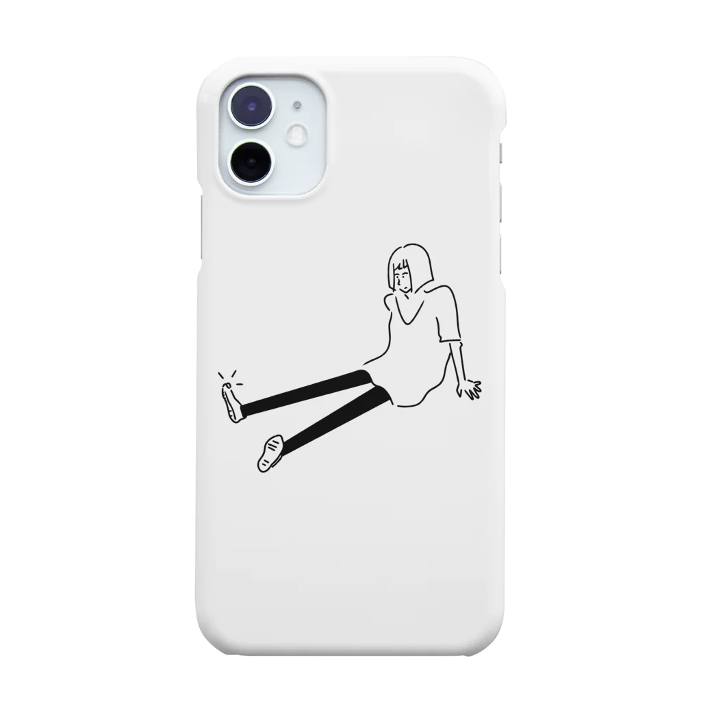 AliviostaのGirl ガール #5 穴 イラスト Smartphone Case