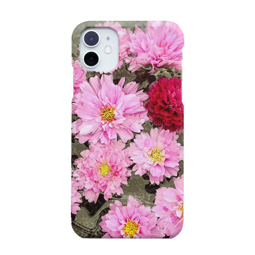 ゆきの八重咲き秋桜 Smartphone Case