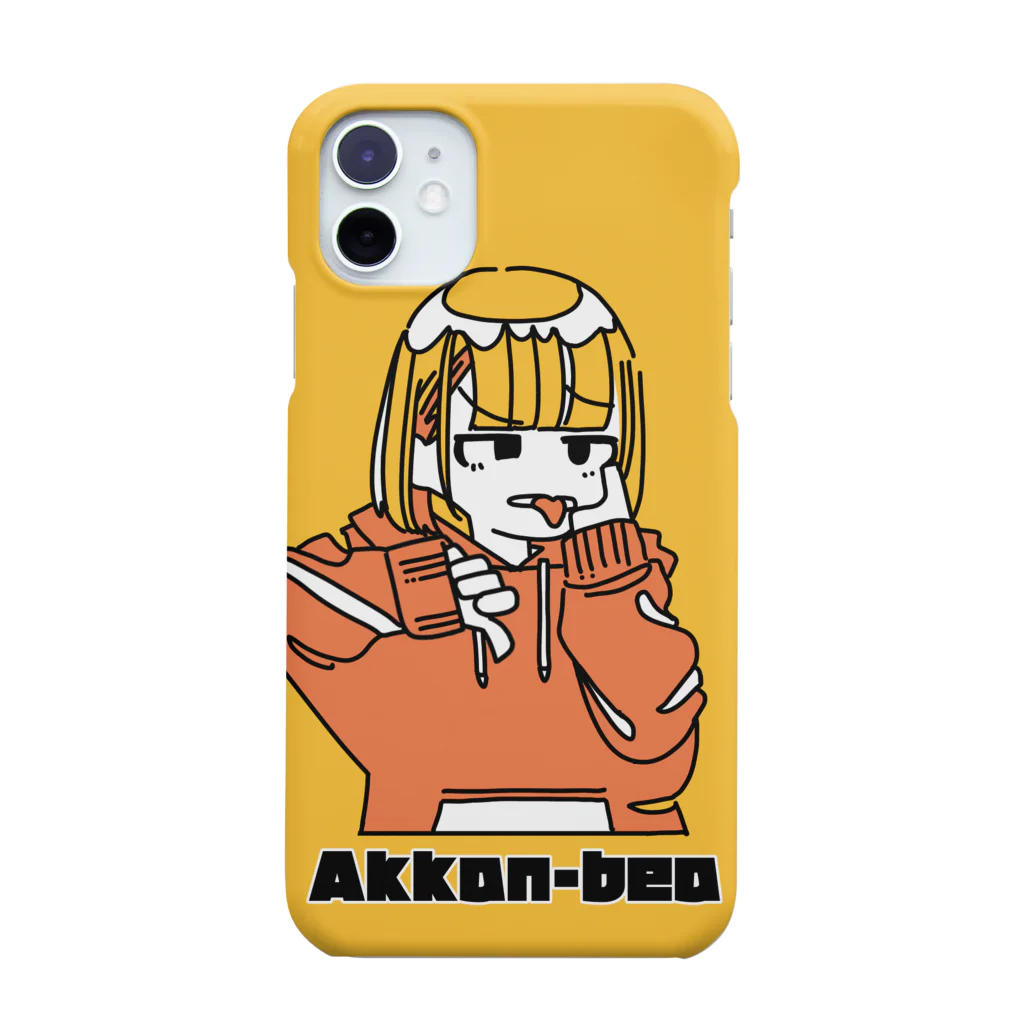 おにぎりまんSUZURI支店のあっかんべー女子 Smartphone Case