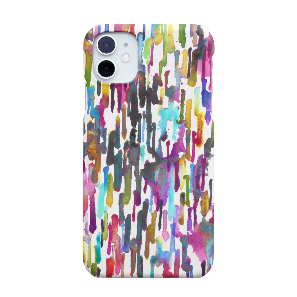 Miki_after_partyのcolorful　rain Smartphone Case