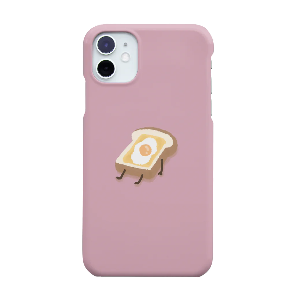 kuchi（口で描く絵）の食べられる前の食パンくん Smartphone Case