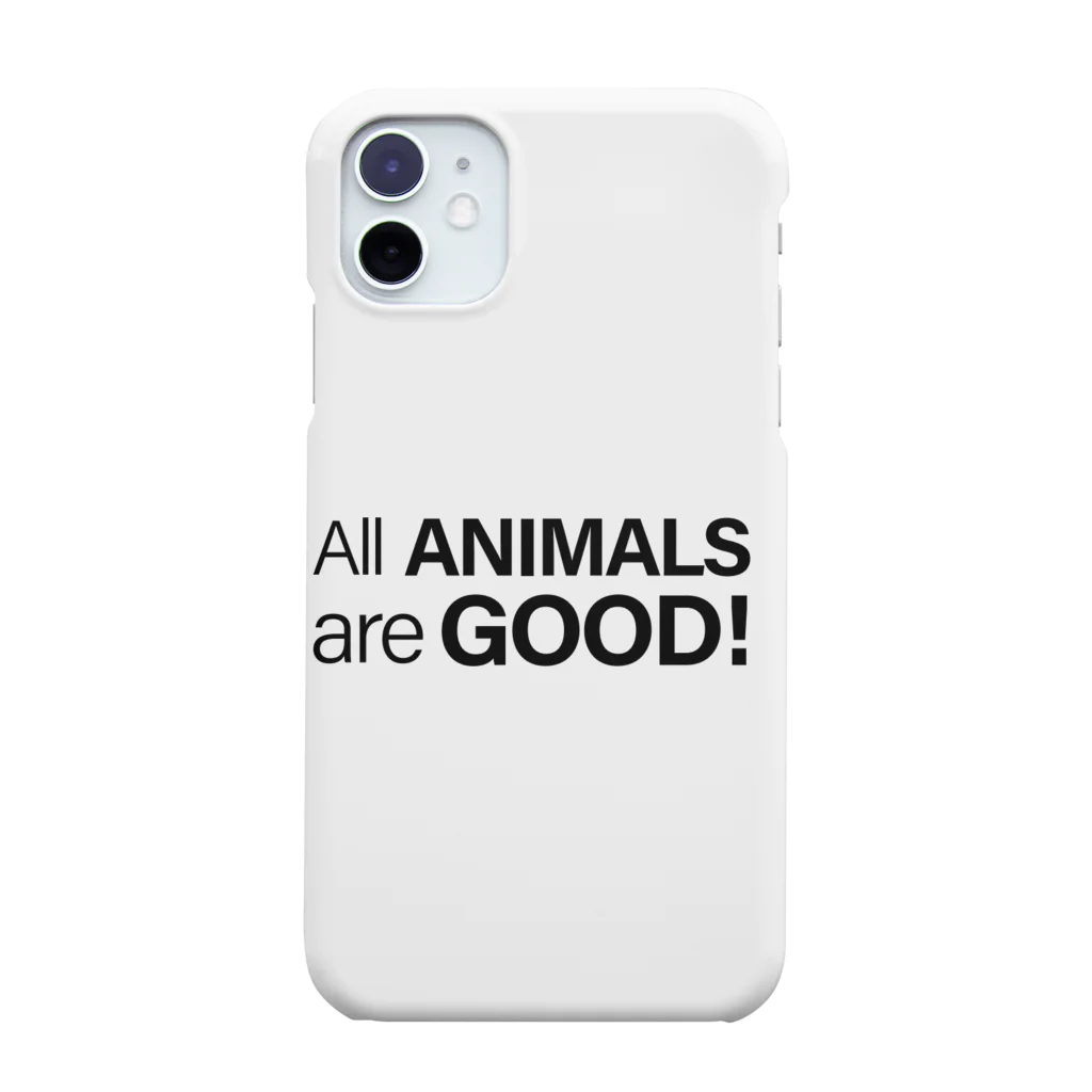 私の自己満ショップのI love animals Smartphone Case