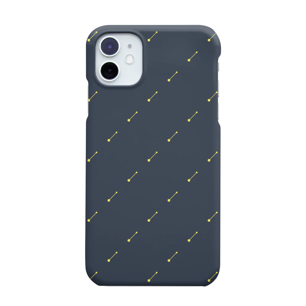 プラネコリウムのこいぬ座のステッチ(星座パターンシリーズ) Smartphone Case