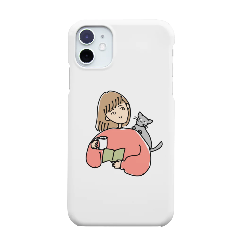 ゆるいイラストのおみせ。のウィンター Smartphone Case